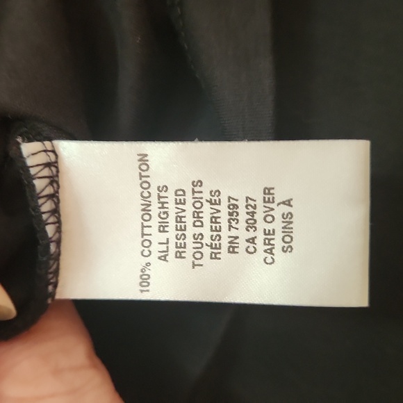 Raffi twisted collar black tank top - Picture 8 of 8